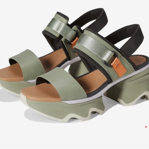 SOREL Kinetic Impact Slingback Heel Sandal Size 5.5- Like New Condition - Picture 5 of 12